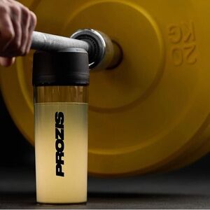 Prozis Black and Yellow Shaker Bottle